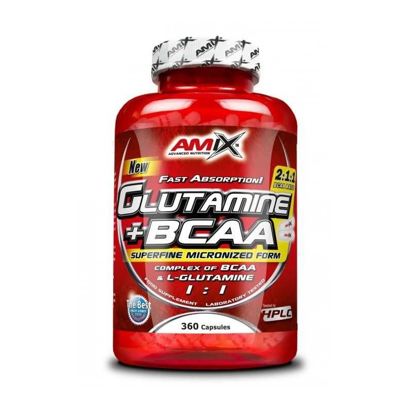 Glutamina + BCAAs - AMIX